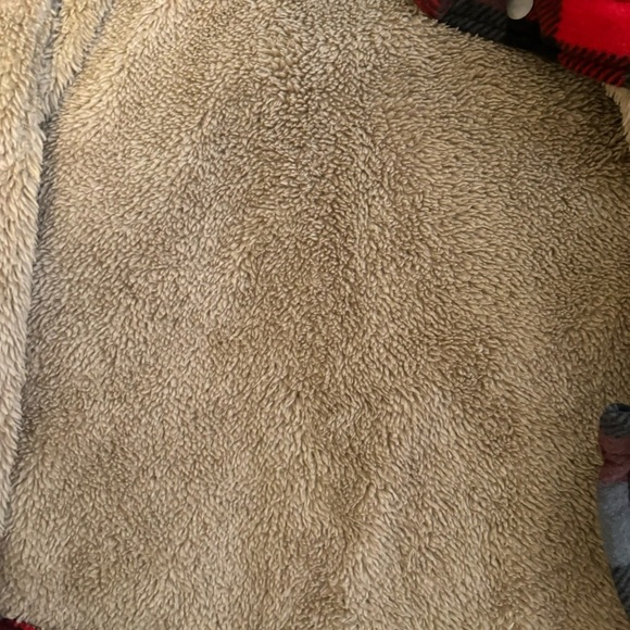 Eddie Bauer Flannel Sherpa Jacket - Picture 2 of 3